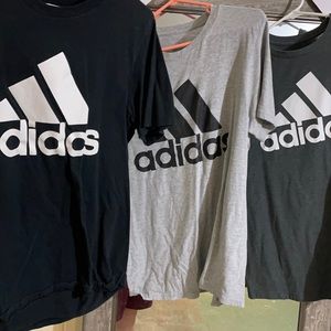 3 women’s adidas tees